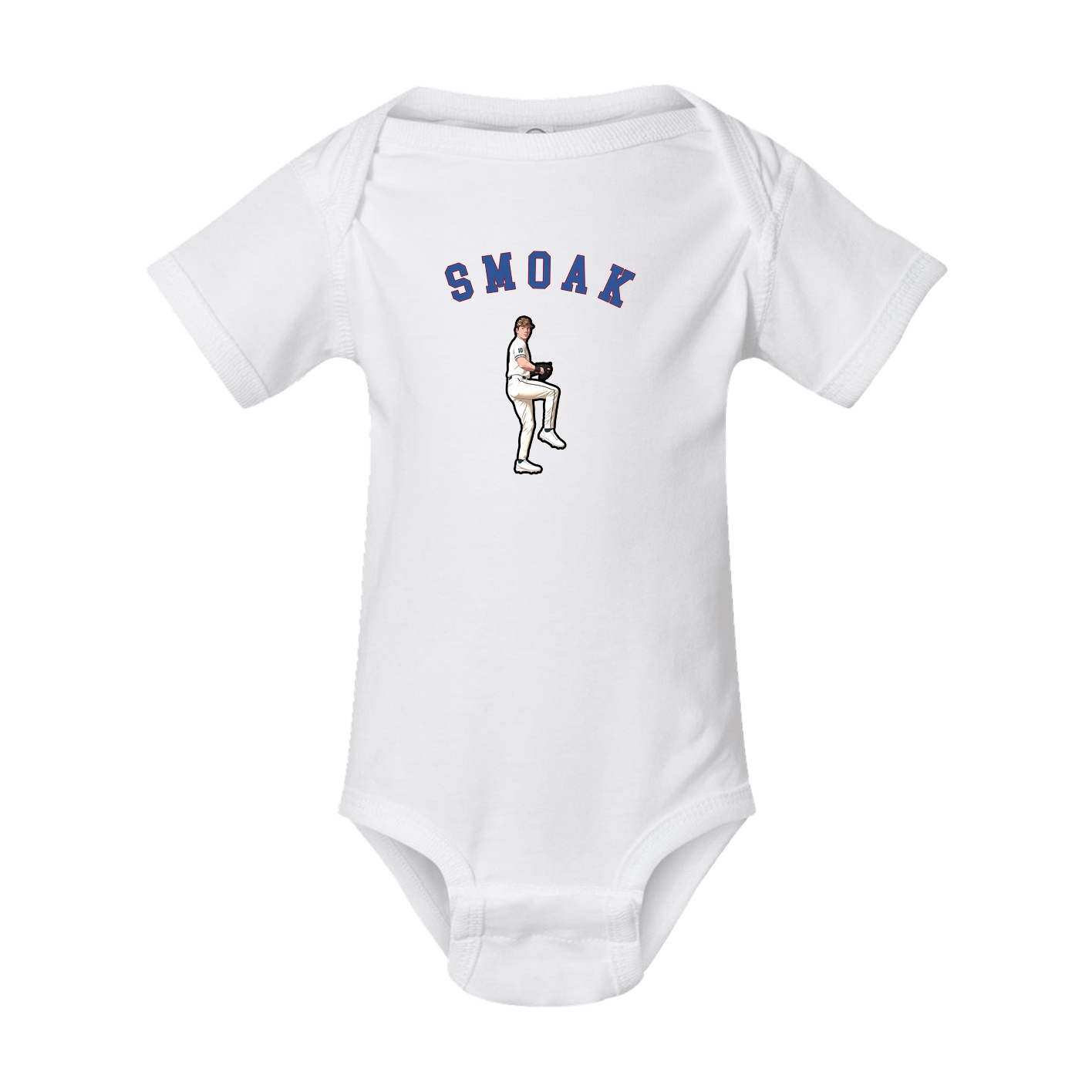 Baby Onesie — Shirsey Arch in White