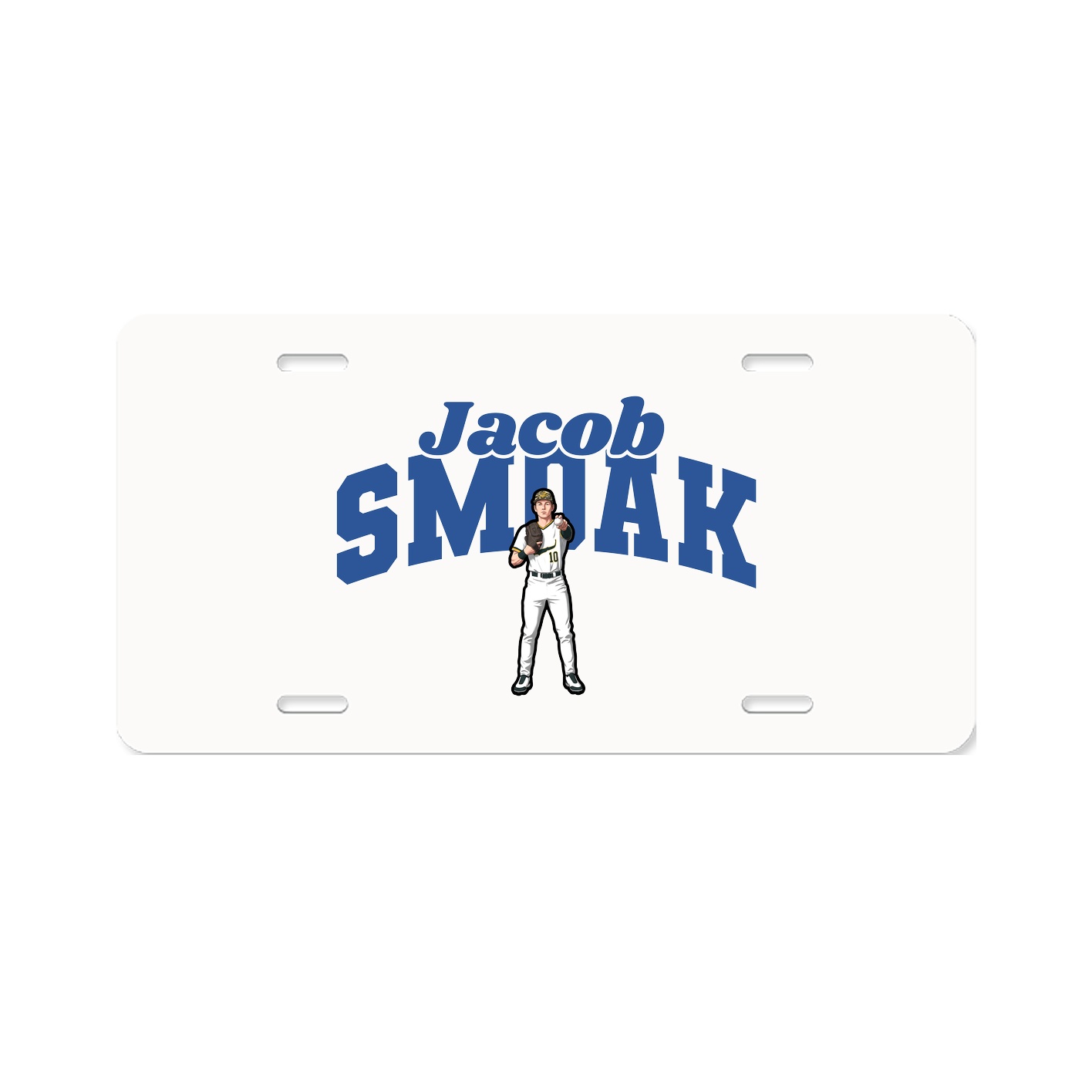 License Plate — Signature Arch in Classic