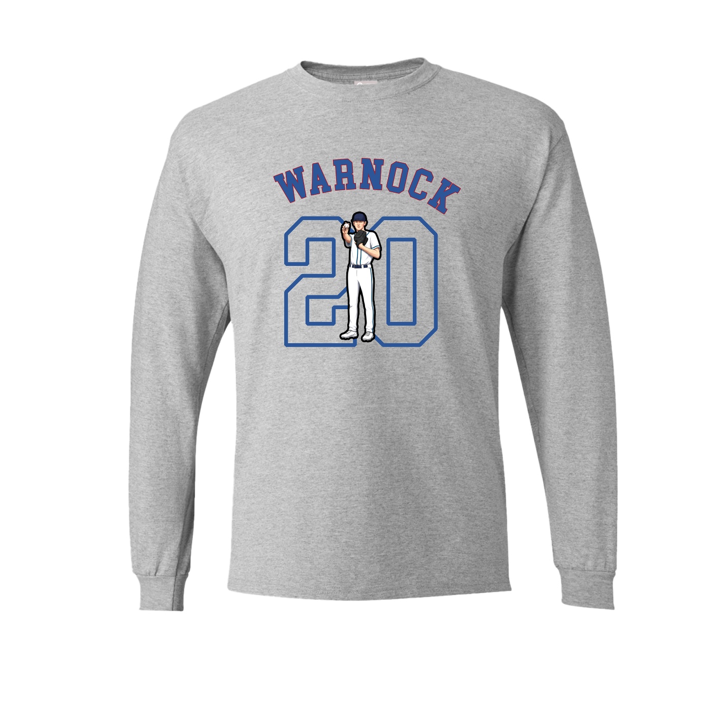 Long Sleeve Tee — Shirsey Arch in Grey