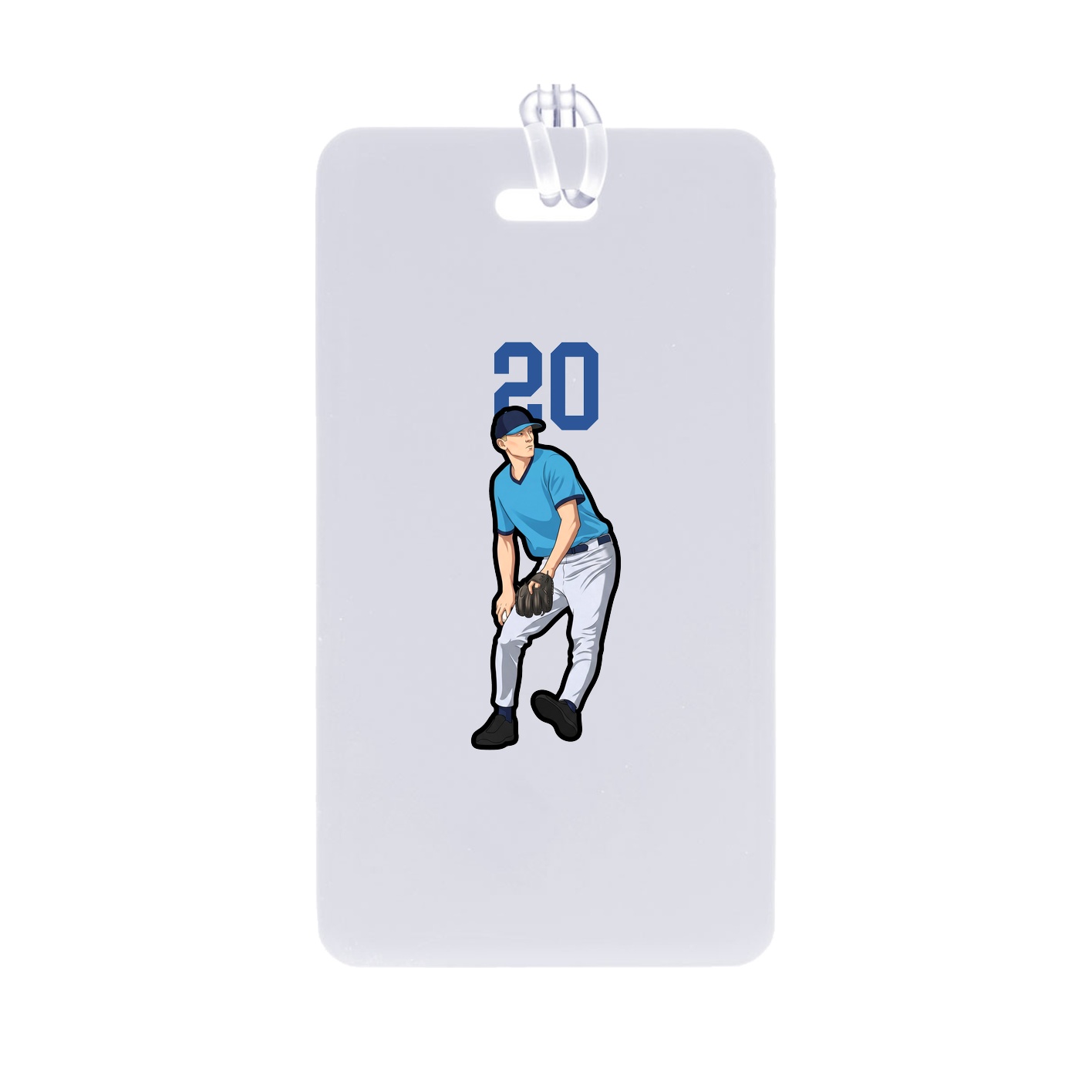 Bag Tag — Number Top in Classic