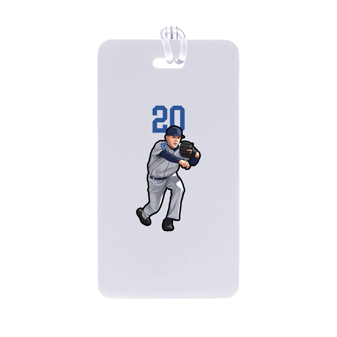 Bag Tag — Number Top in Classic