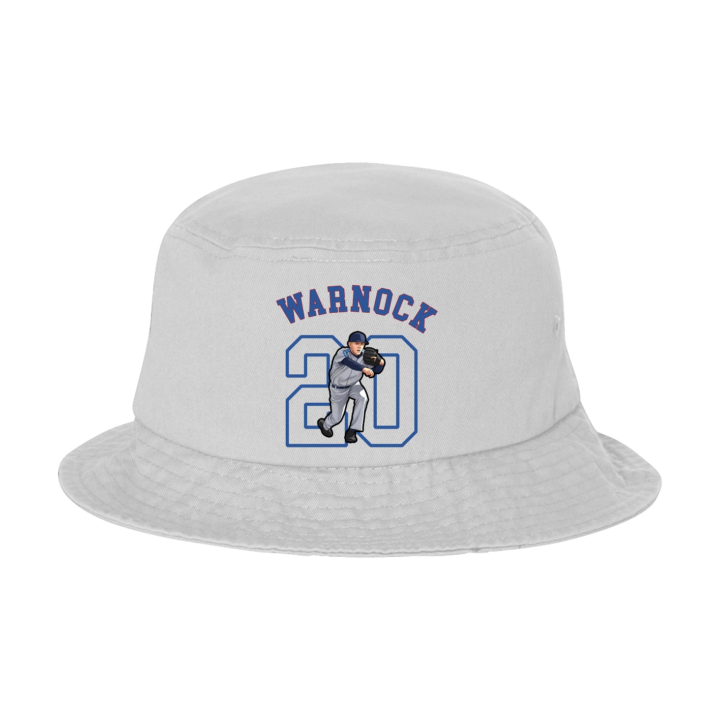 Bucket Cap — Shirsey Arch in White