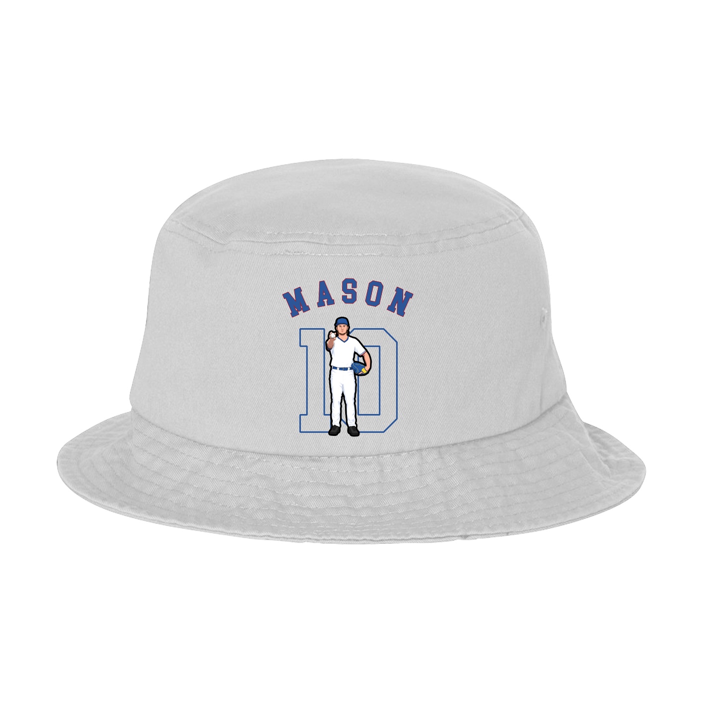 Bucket Cap — Shirsey Arch in White