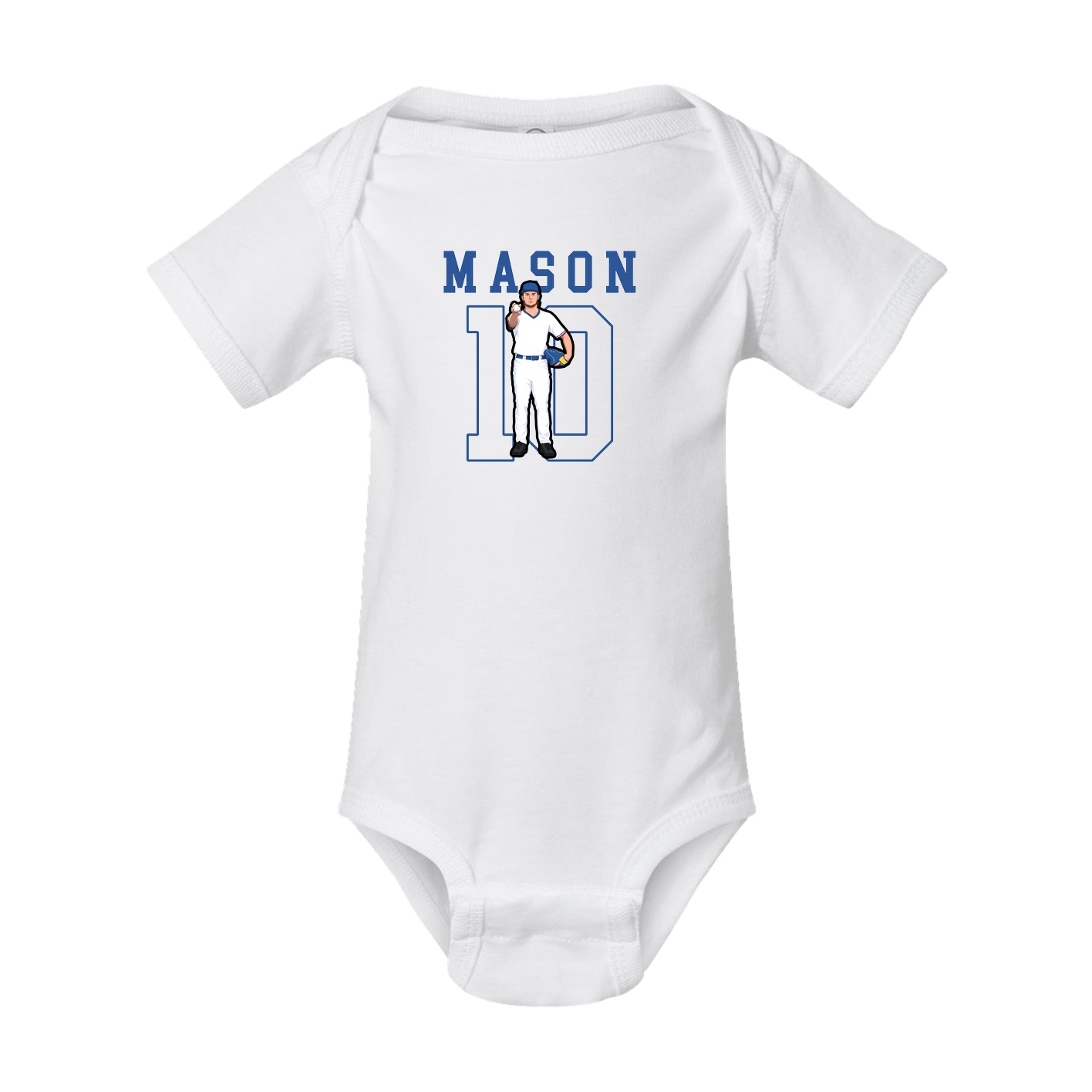 Baby Onesie — Shirsey in White