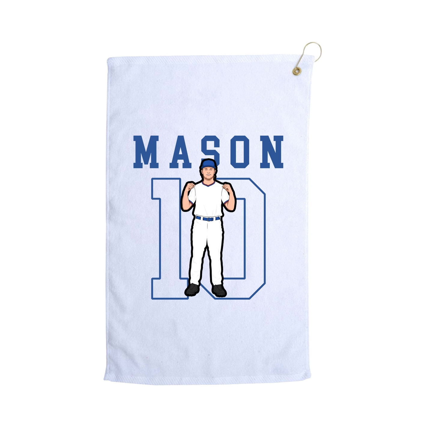 Golf Towel — Shirsey in White