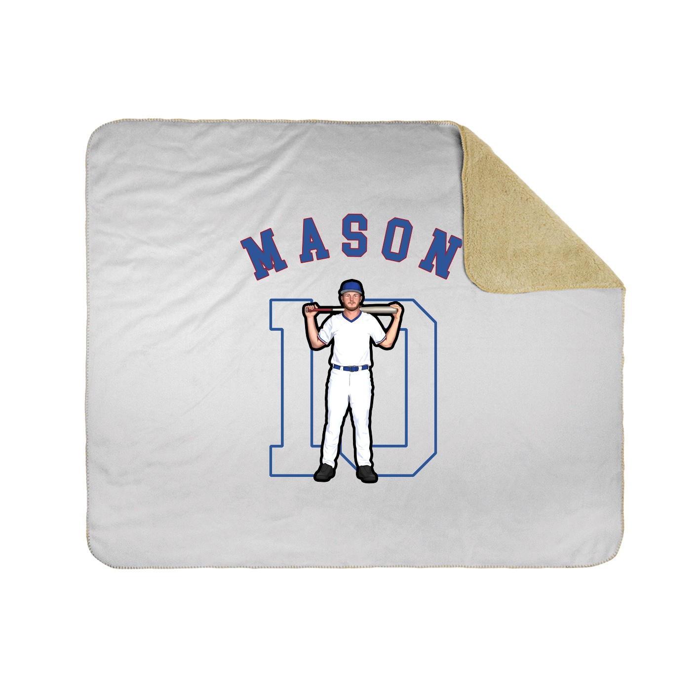 Throw Blanket — Shirsey Arch in White