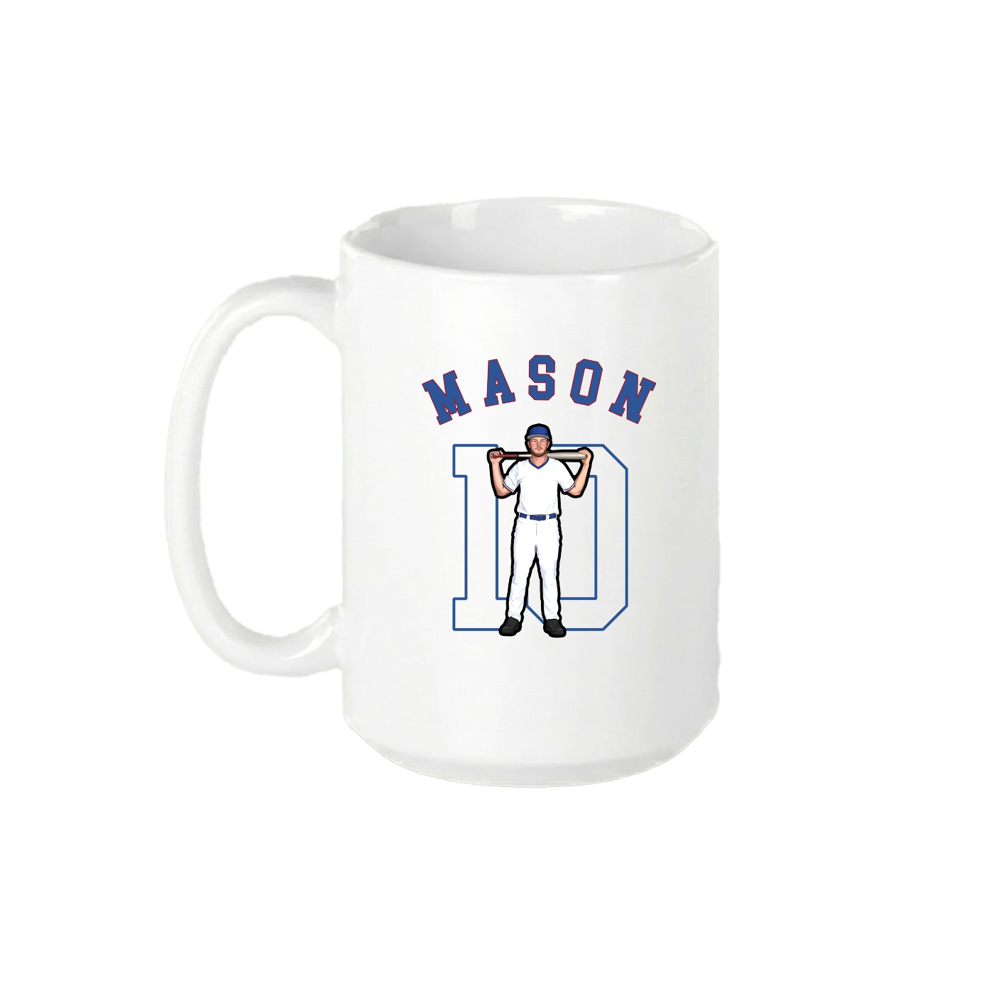 15oz Coffee Mug — Shirsey Arch in White