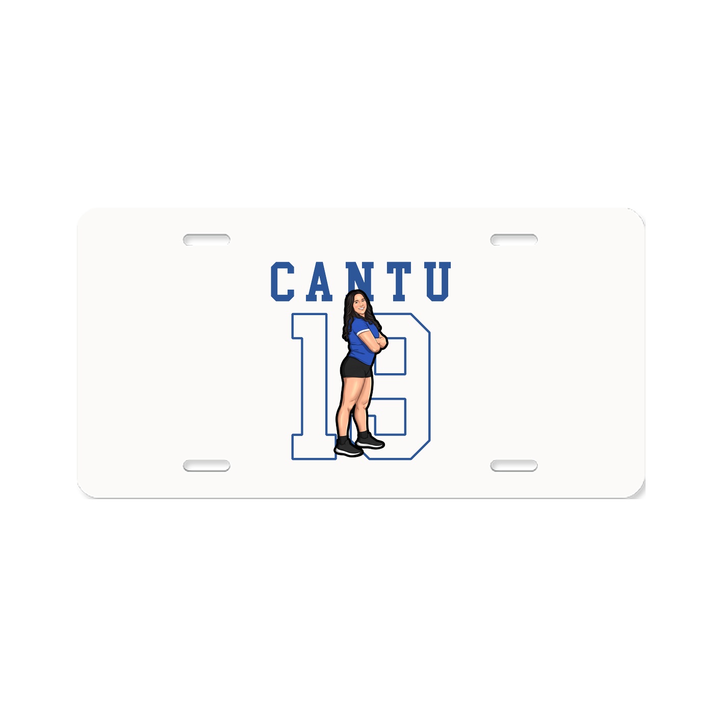 License Plate — Shirsey in Classic