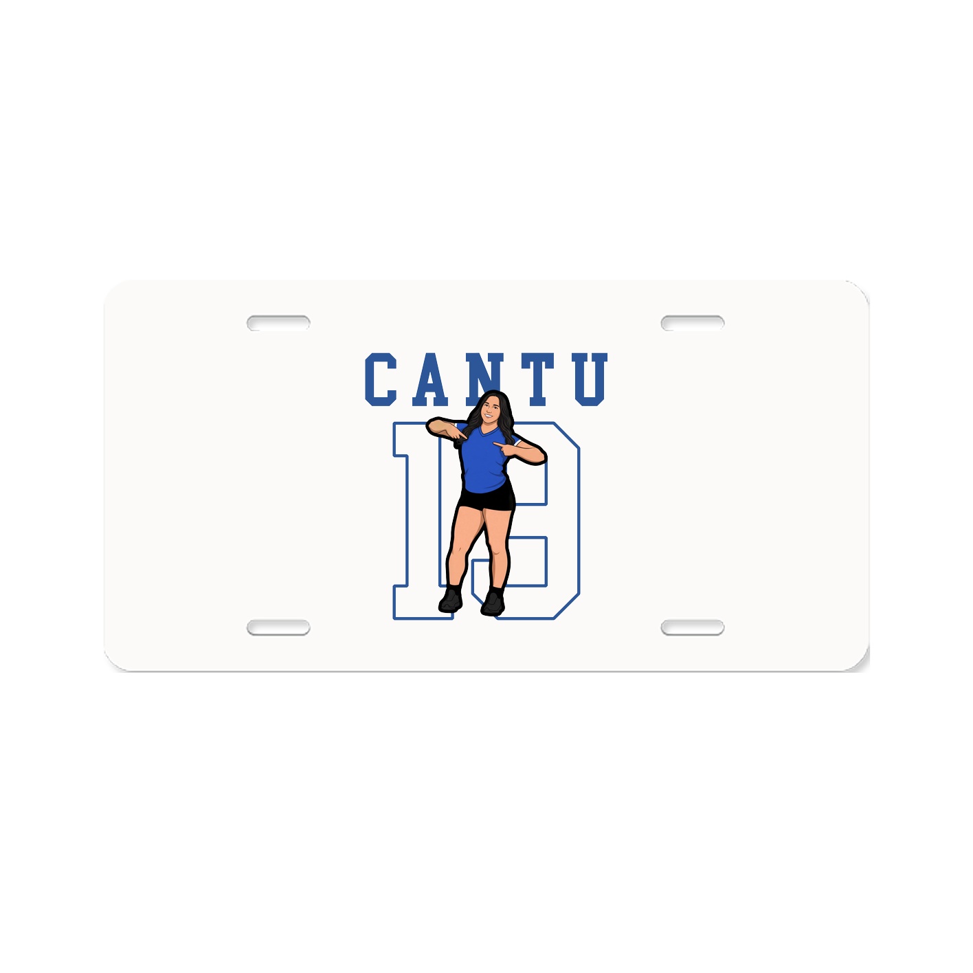 License Plate — Shirsey in Classic