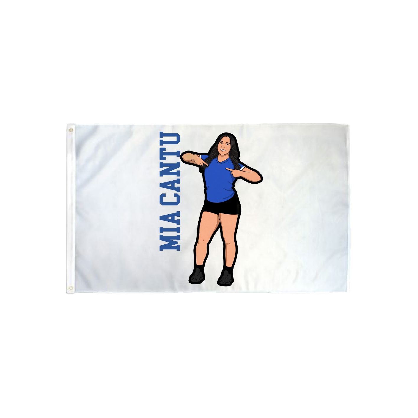 3x5 Flag — Name Vertical in Classic