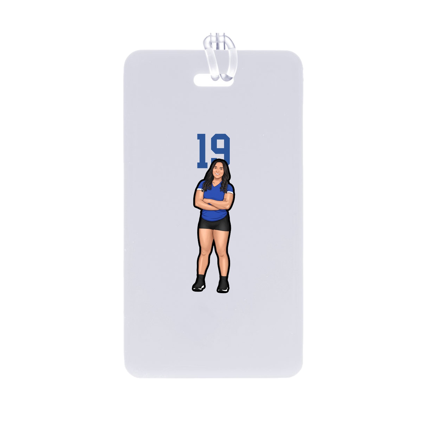 Bag Tag — Number Top in Classic