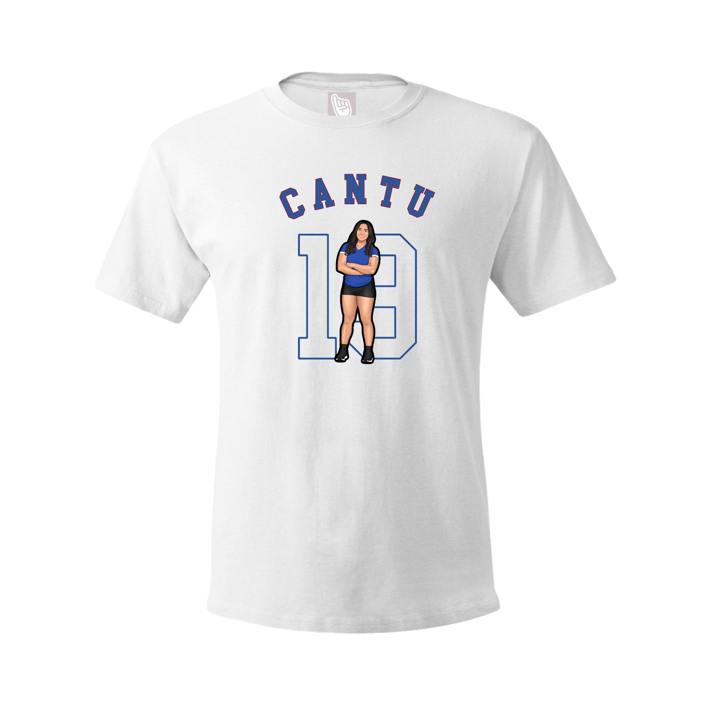 Youth Tee — Shirsey Arch in White