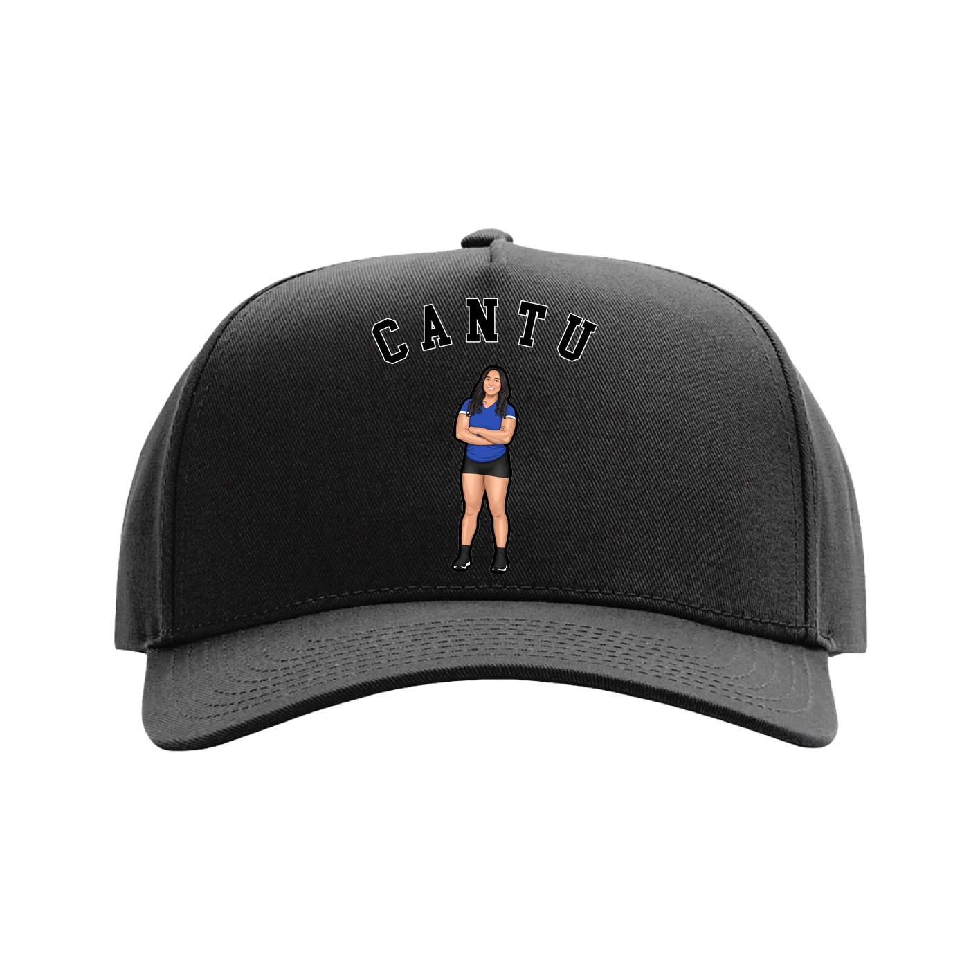 Full Fabric Five-Panel Champ Cap
