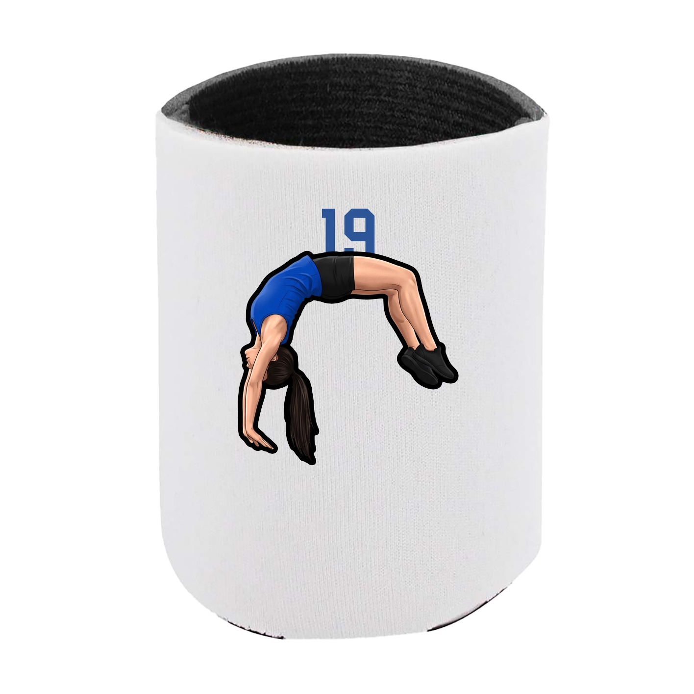 Can Holder — Number Top in White