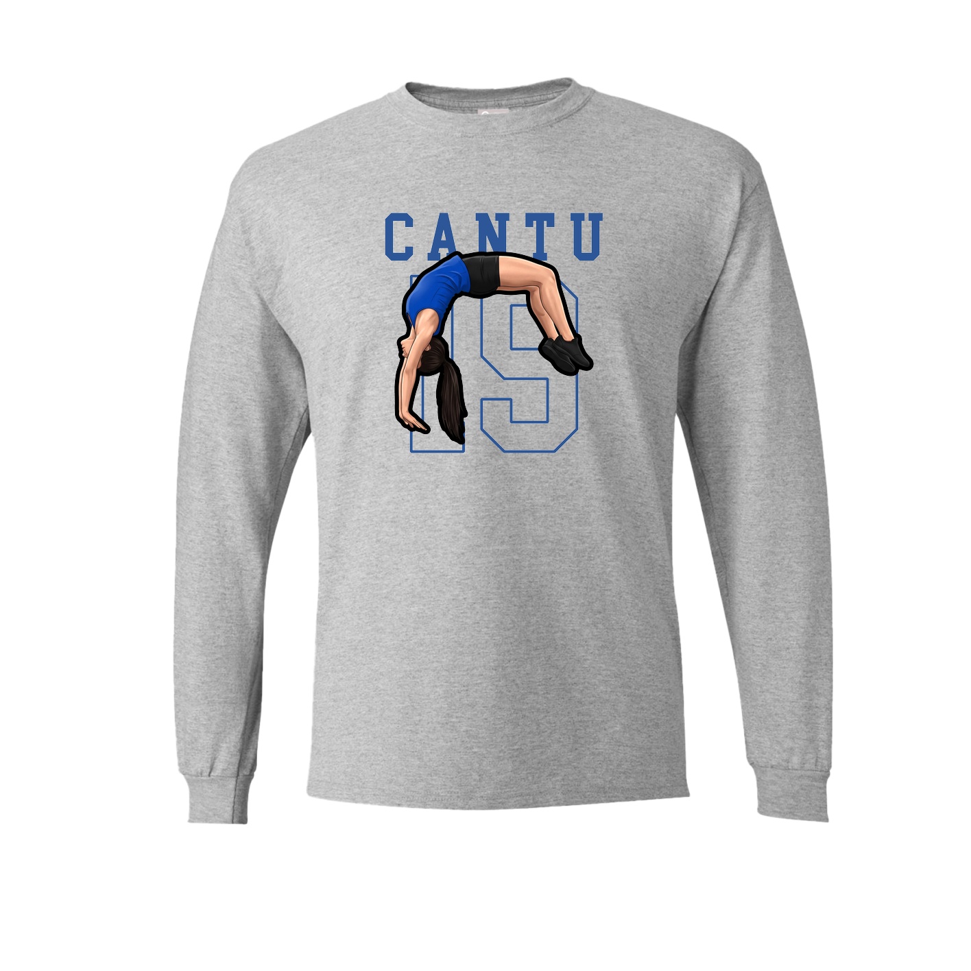 Long Sleeve Tee — Shirsey in Grey