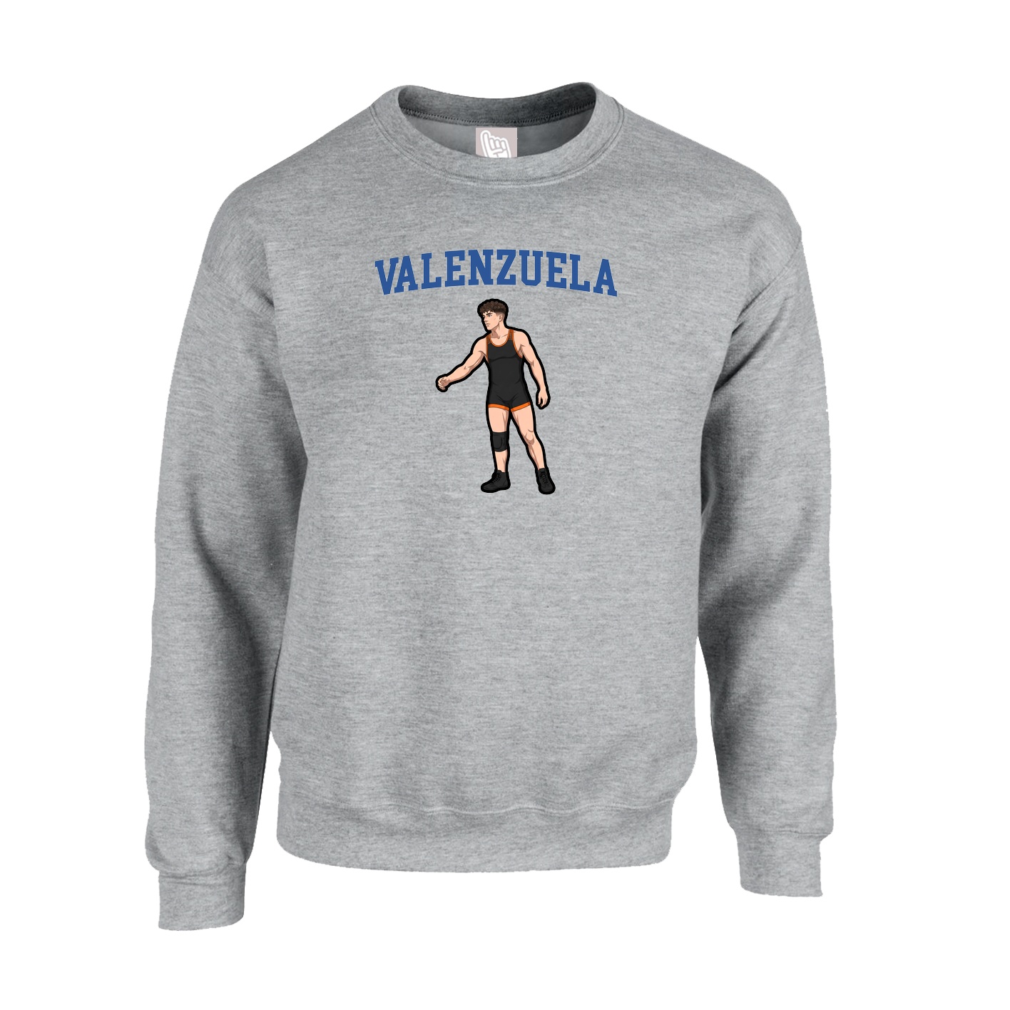Fleece Crew — Shirsey in Grey