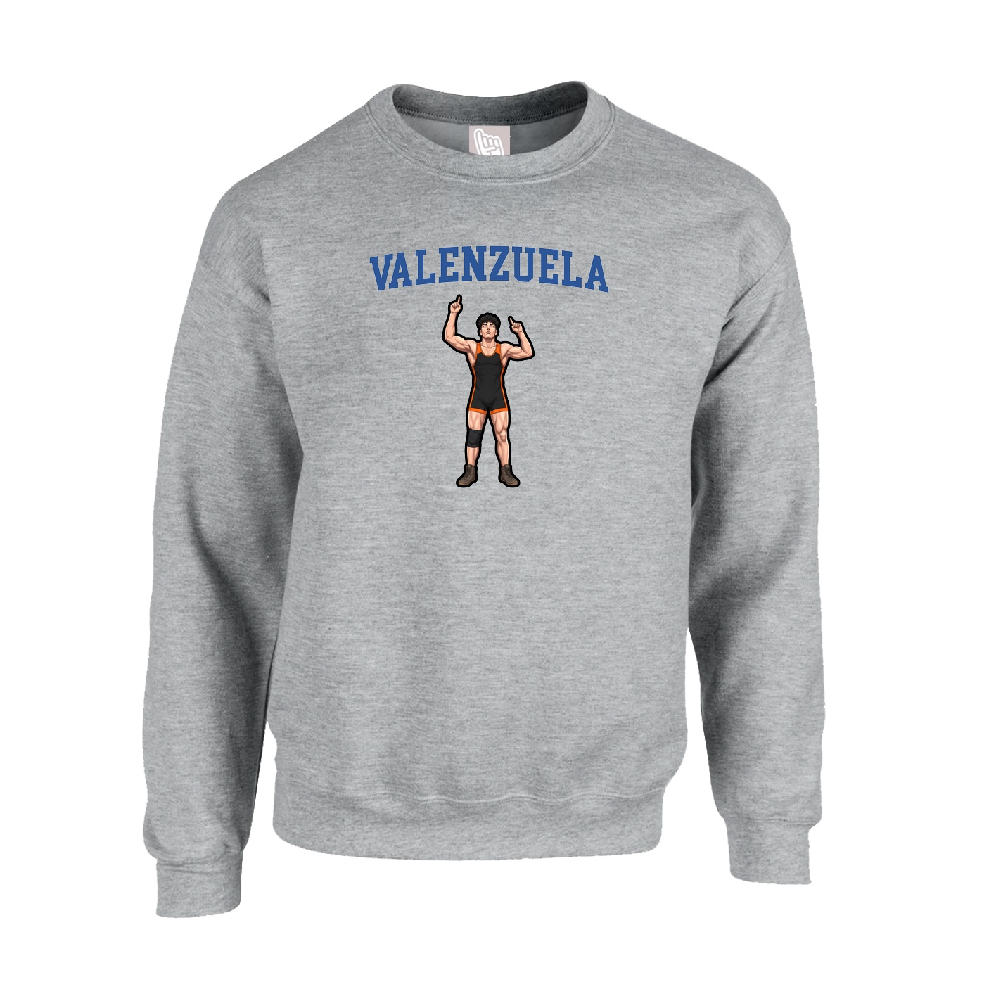 Fleece Crew — Shirsey in Grey