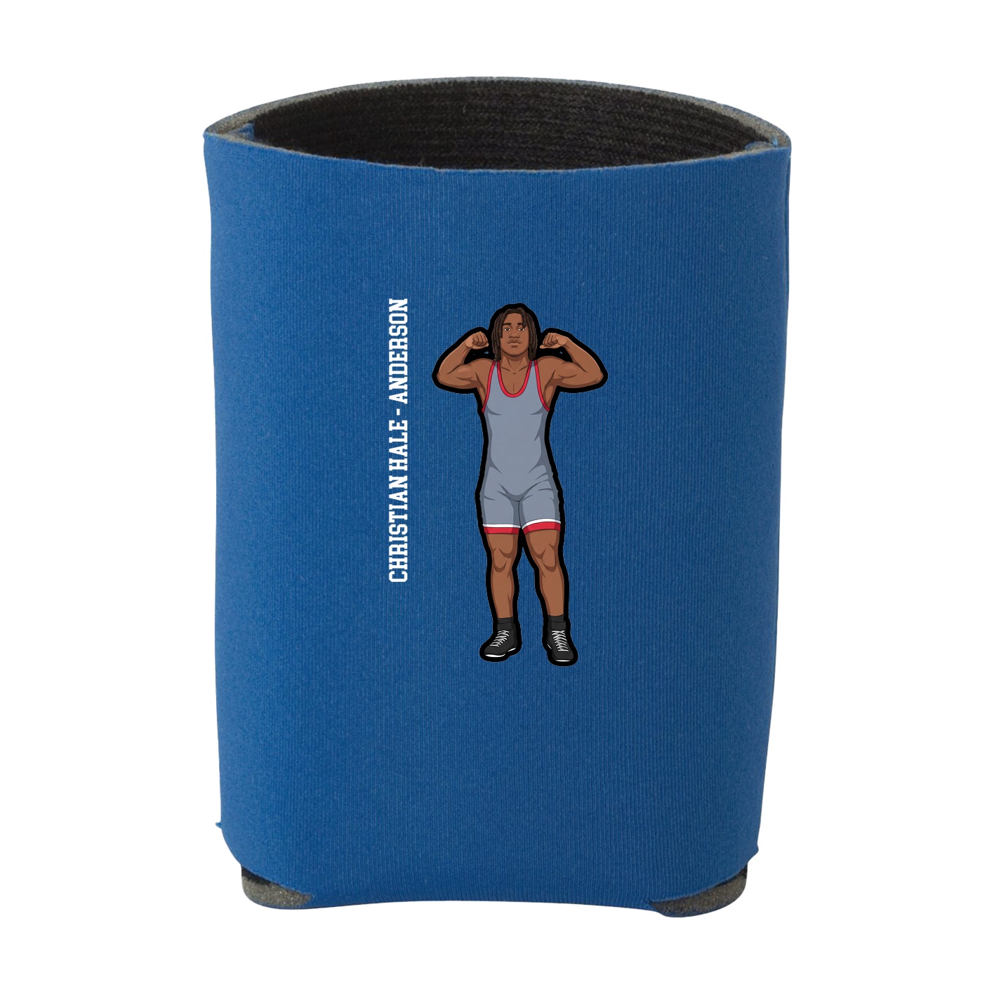 Can Holder — Name Vertical in Royal
