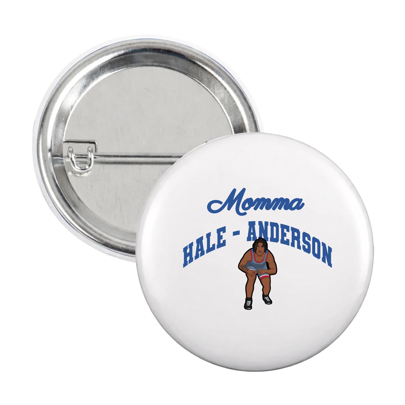 Game Day Button — Mothers Day Arch in White