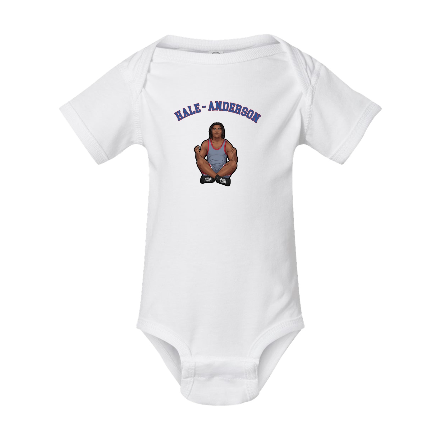 Baby Onesie — Shirsey Arch in White