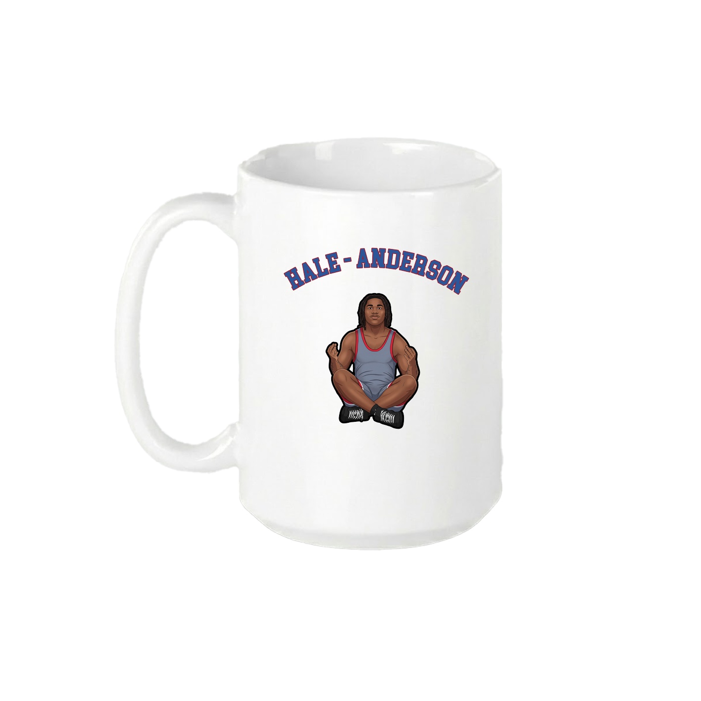 15oz Coffee Mug — Shirsey Arch in White
