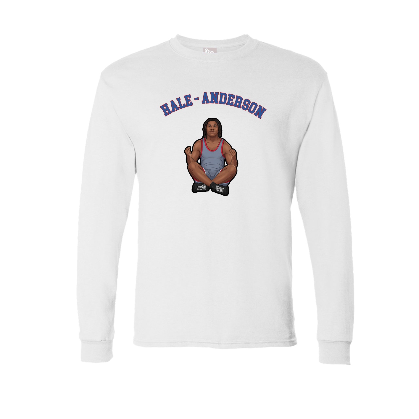 Long Sleeve Tee — Shirsey Arch in White
