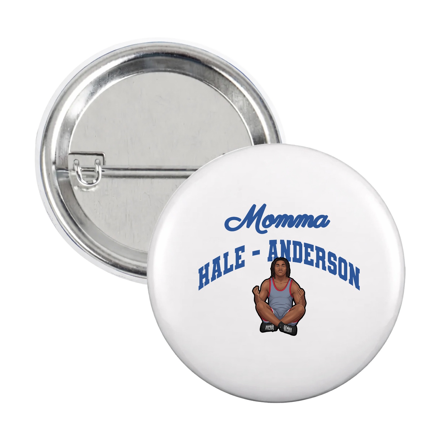 Game Day Button — Mothers Day Arch in White