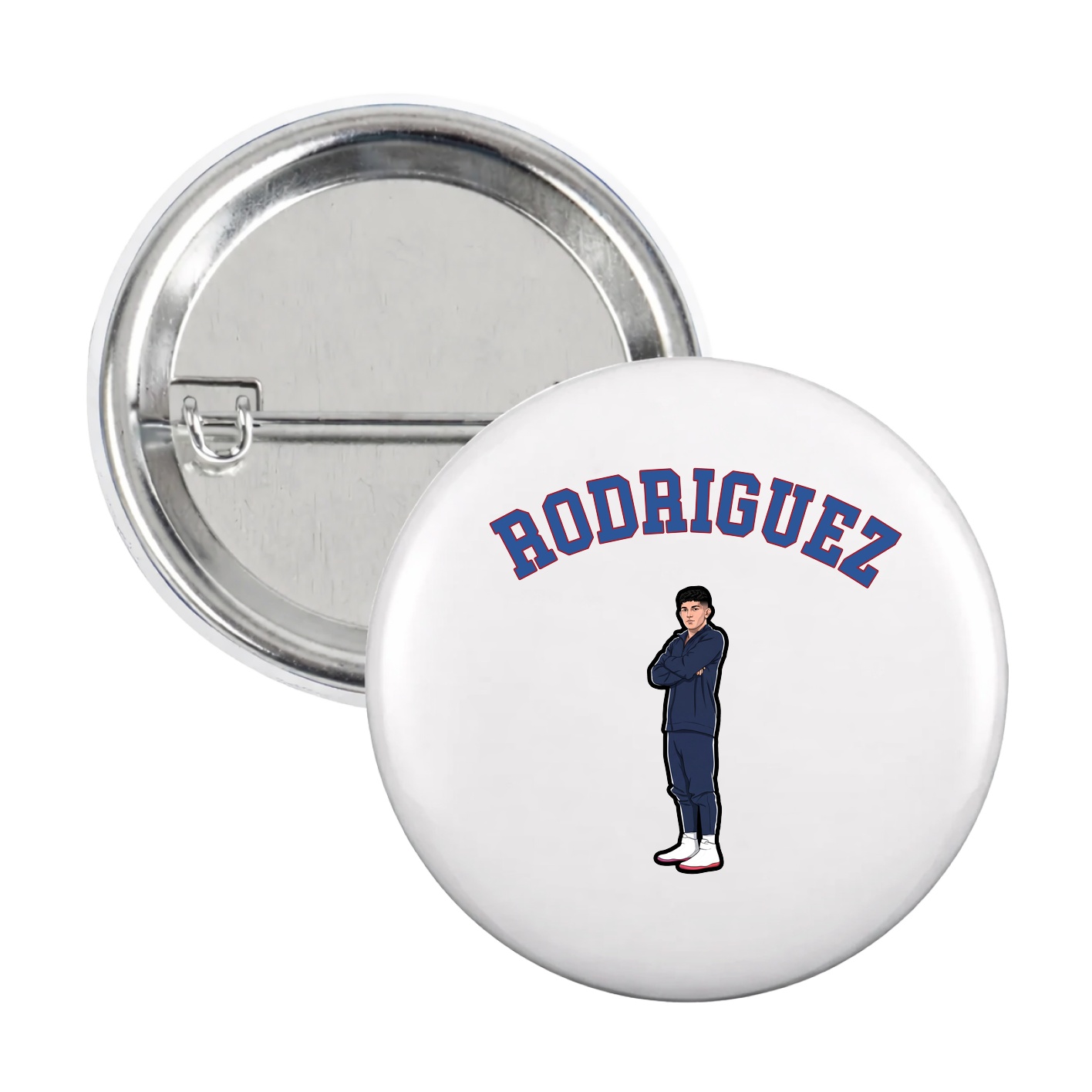 Game Day Button — Shirsey Arch in White