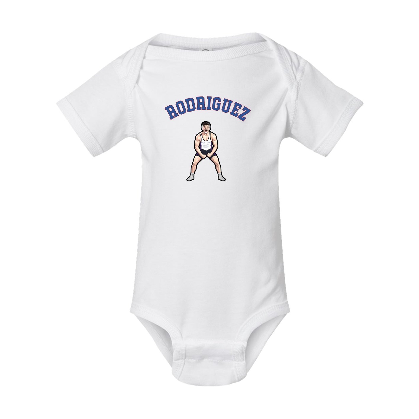 Baby Onesie — Shirsey Arch in White