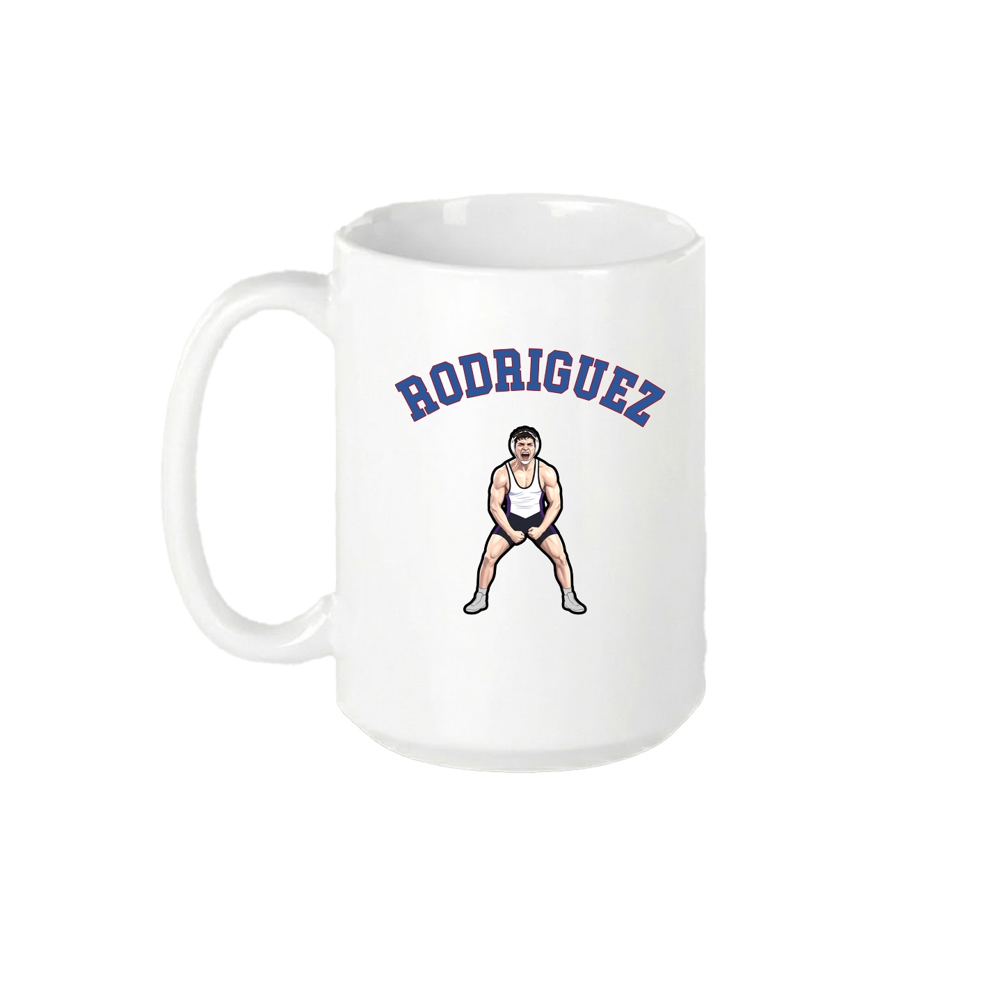 15oz Coffee Mug — Shirsey Arch in White