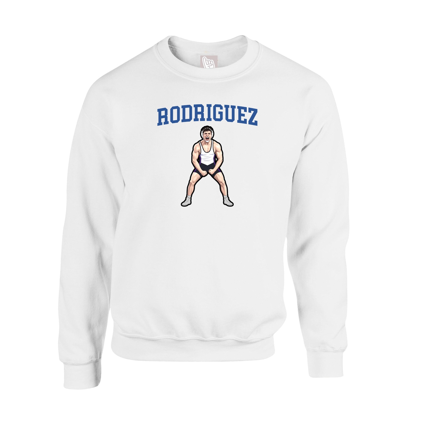 Fleece Crew — Shirsey in White