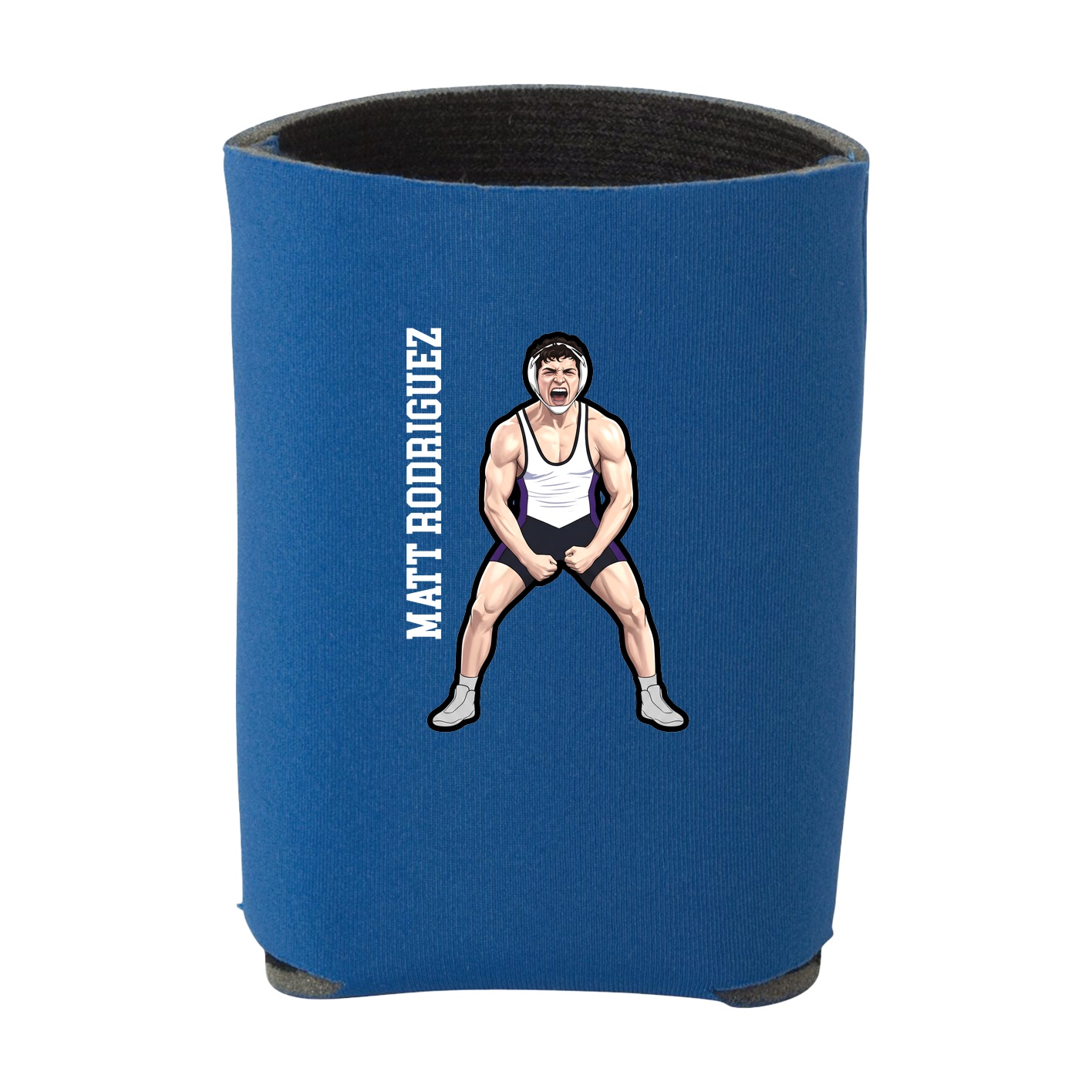 Can Holder — Name Vertical in Royal