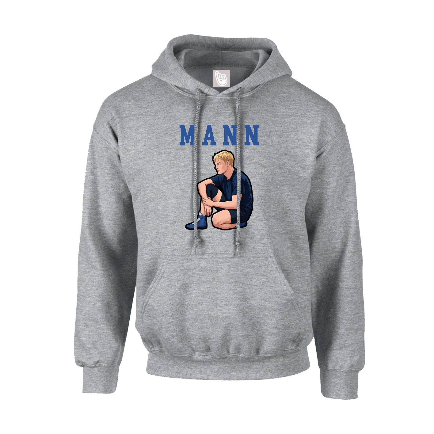 Youth Hoodie — Shirsey in Grey