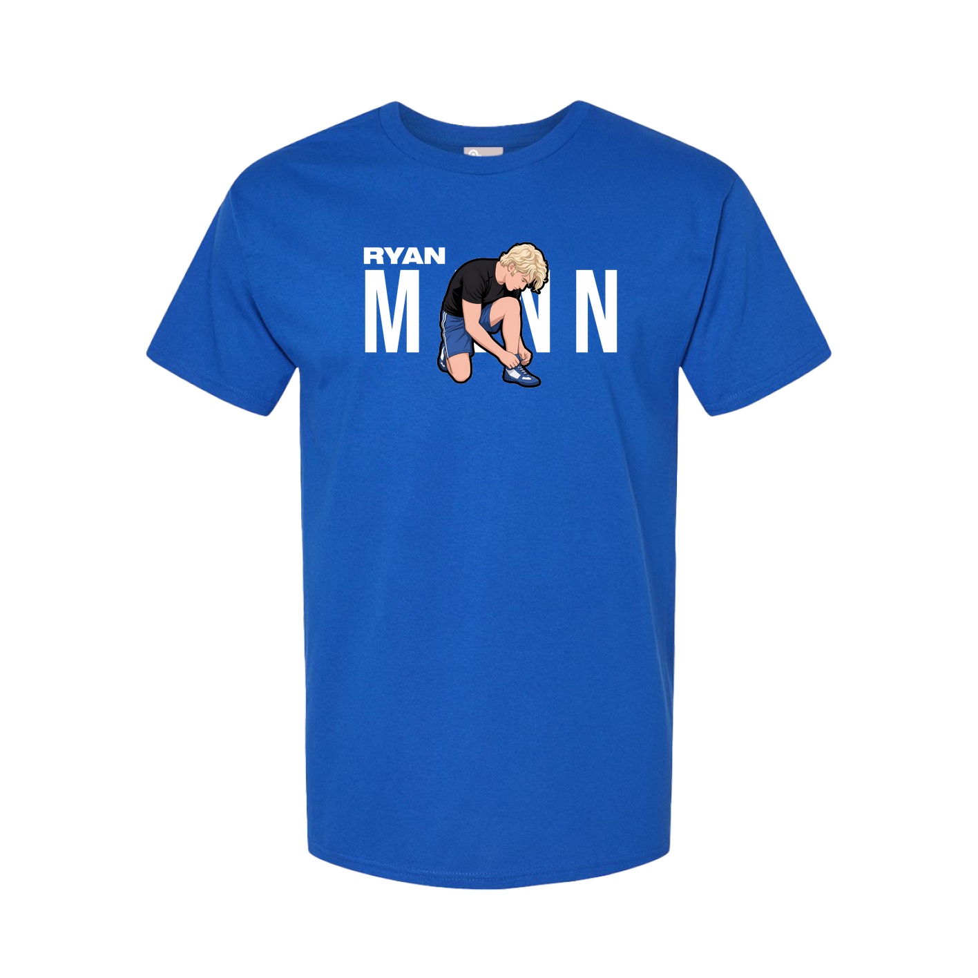 Youth Tee — Player Name in Royal
