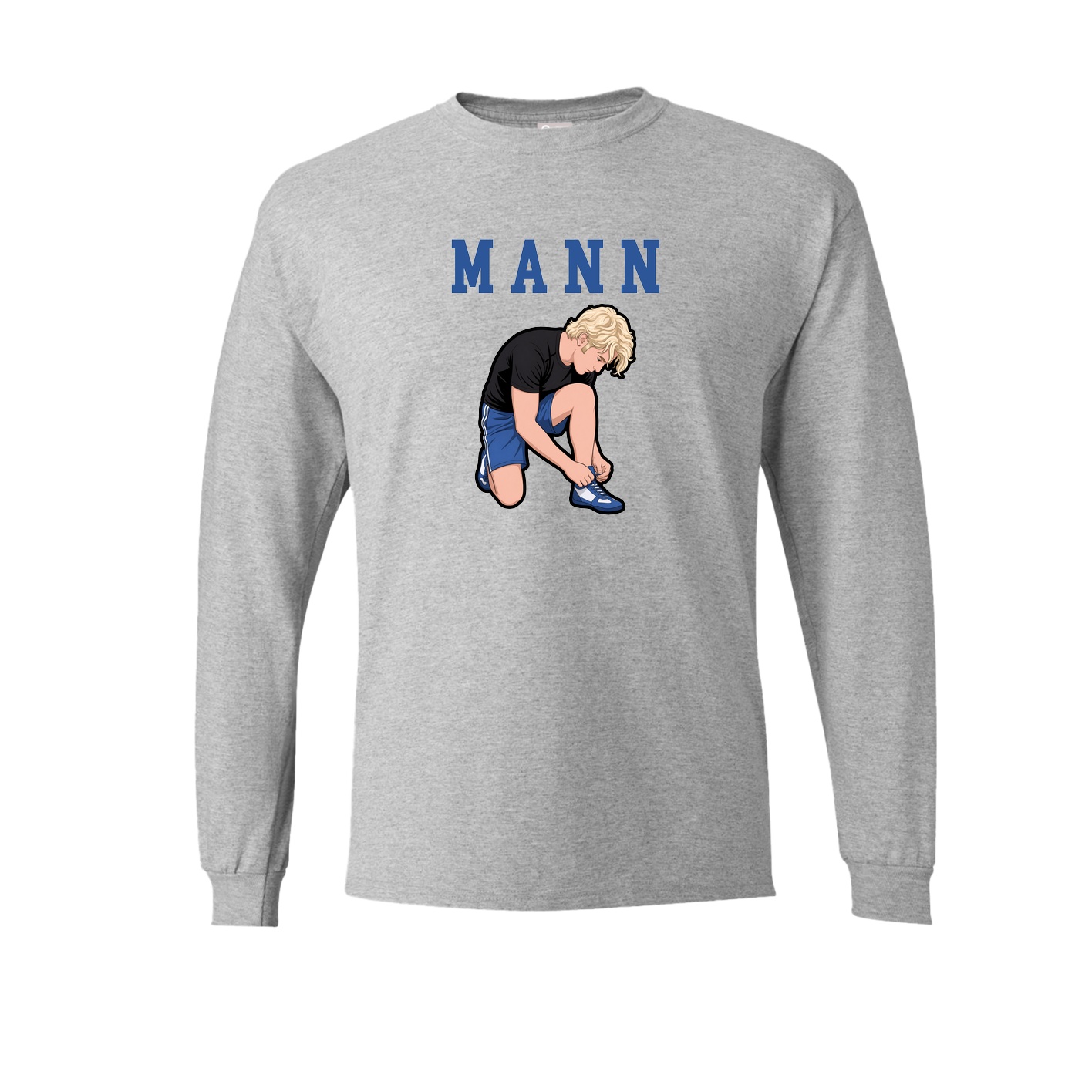 Long Sleeve Tee — Shirsey in Grey
