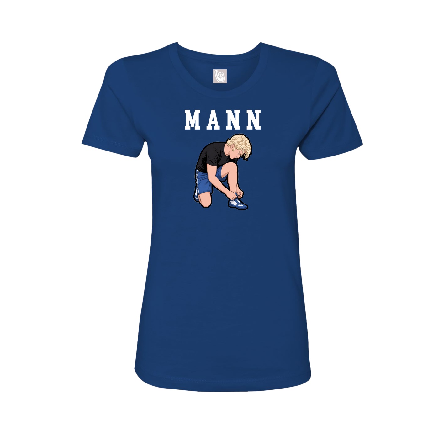 Fitted Women's Tee — Shirsey in Royal