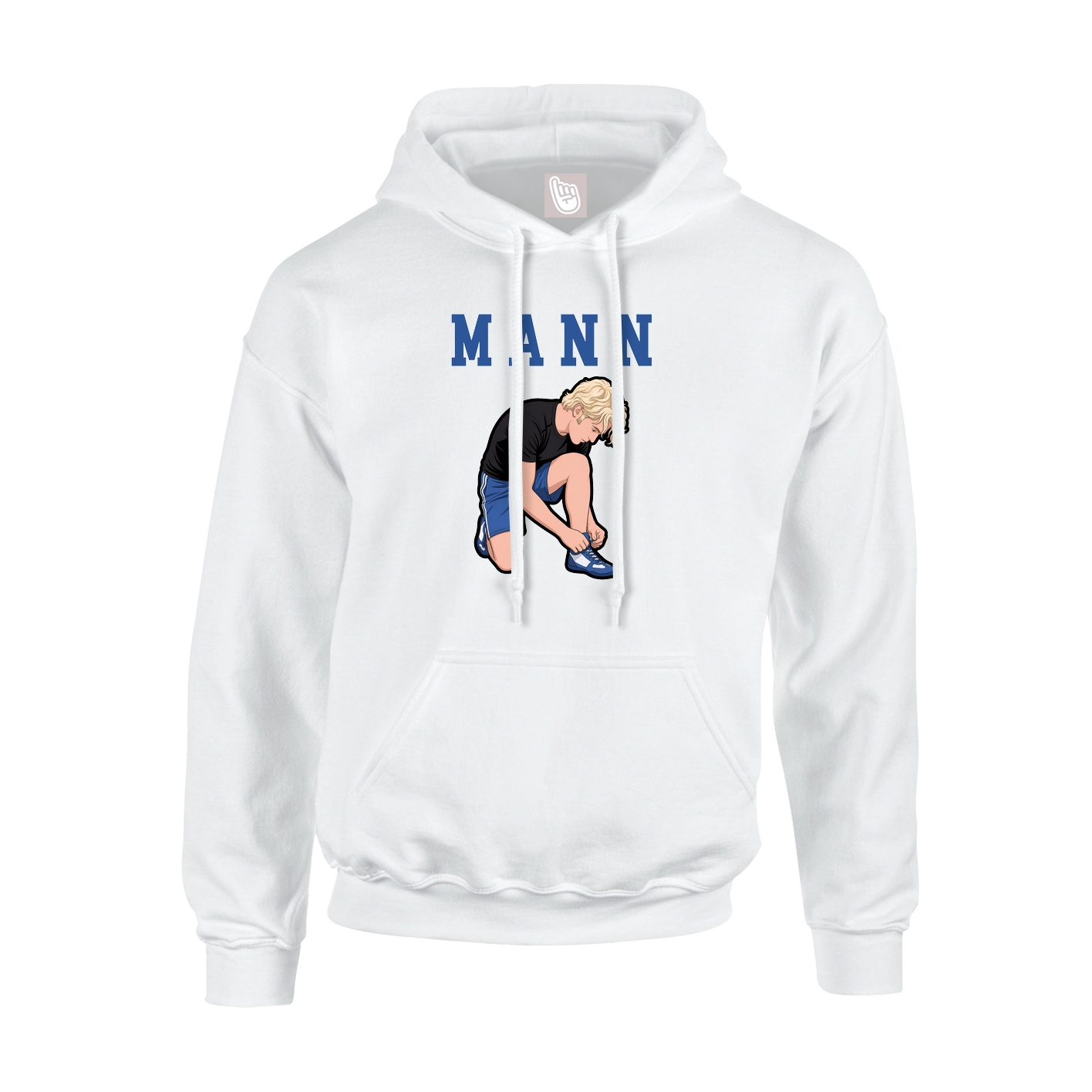 Hoodie — Shirsey in White