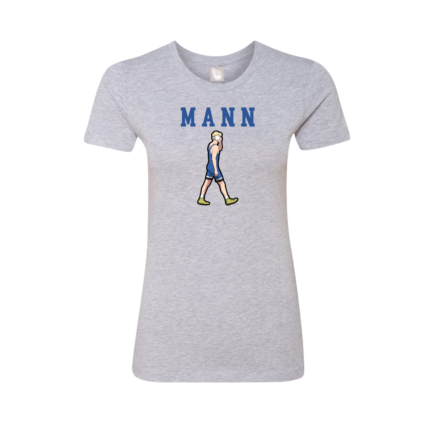 Fitted Women's Tee — Shirsey in Grey