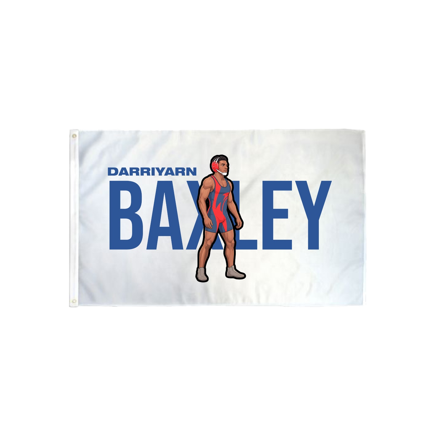 3x5 Flag — Player Name in Classic