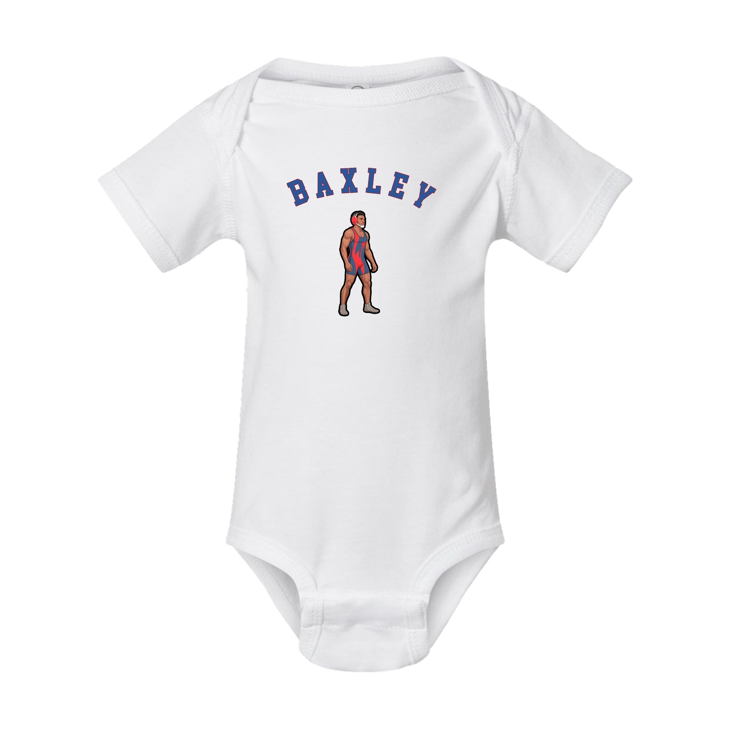 Baby Onesie — Shirsey Arch in White
