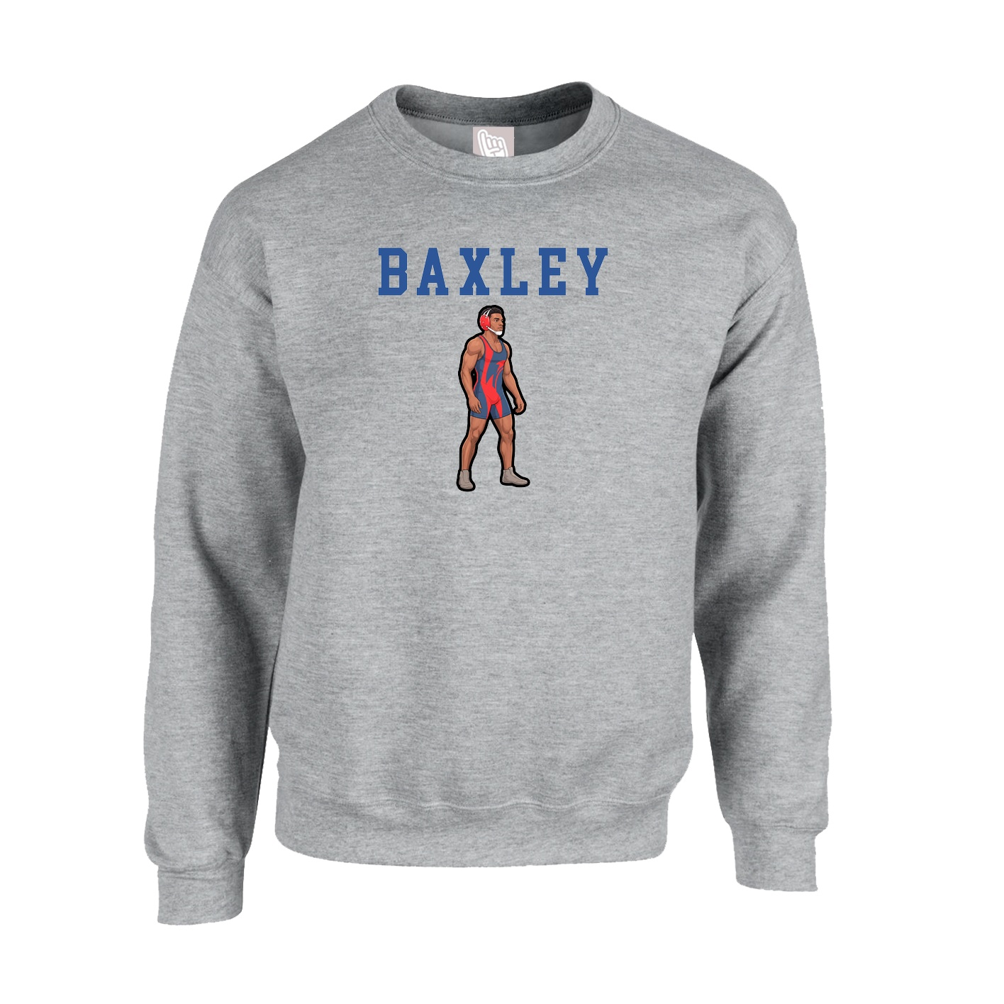 Fleece Crew — Shirsey in Grey