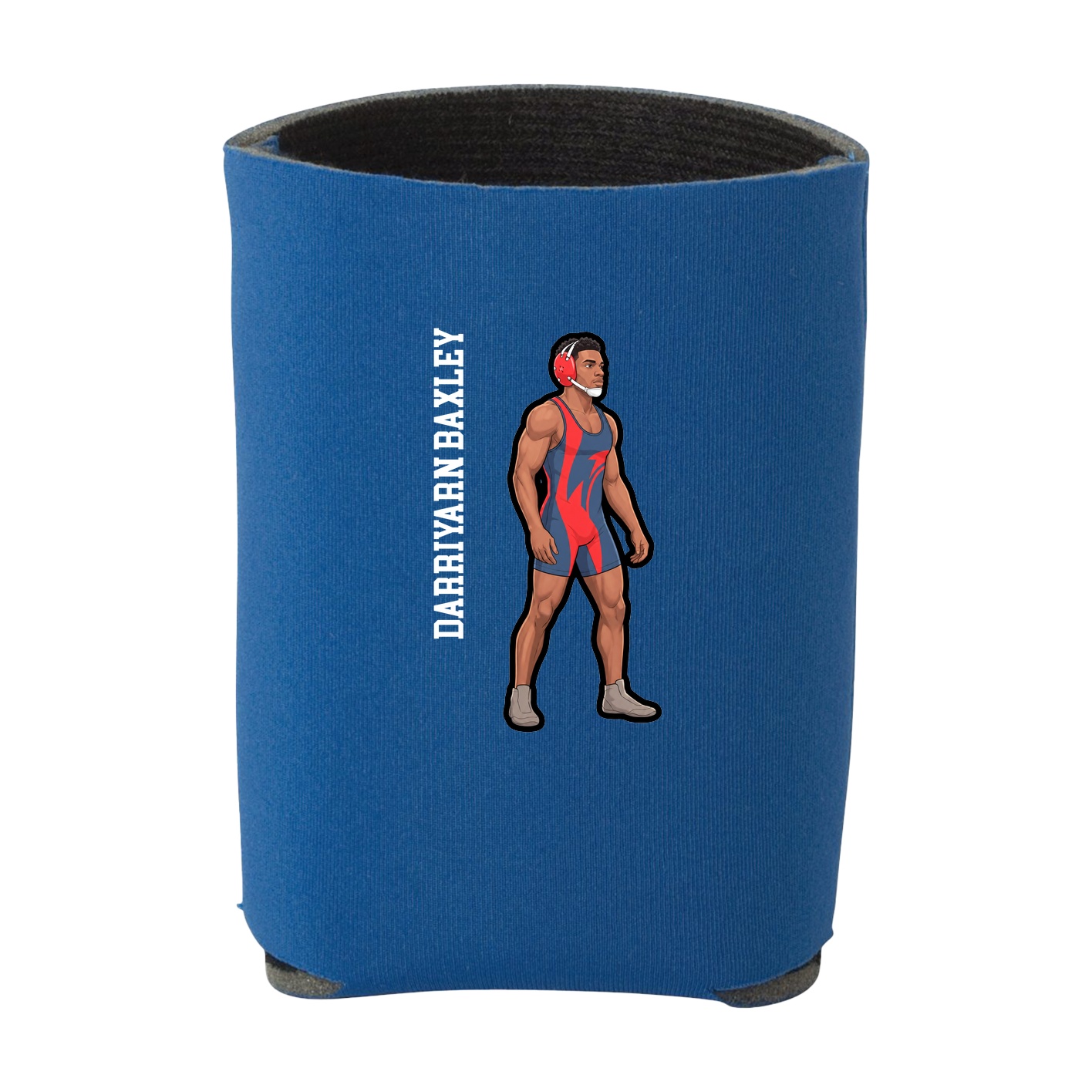 Can Holder — Name Vertical in Royal