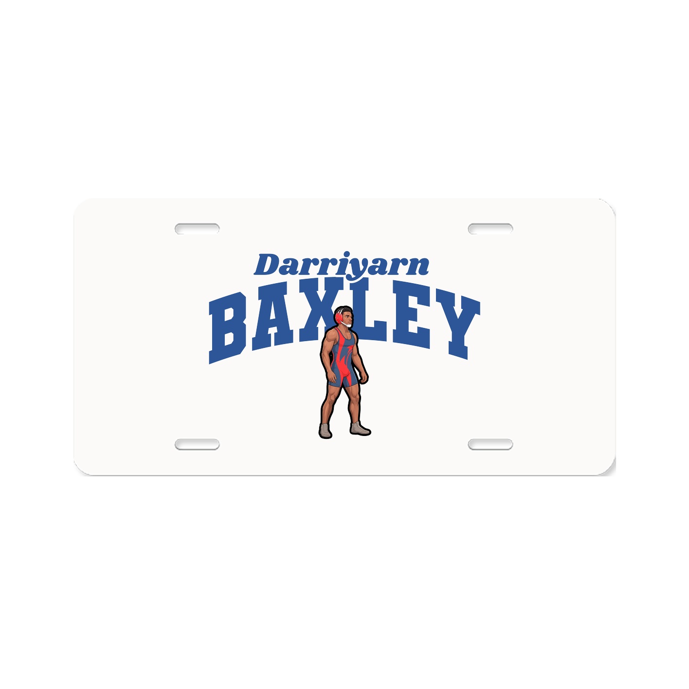 License Plate — Signature Arch in Classic