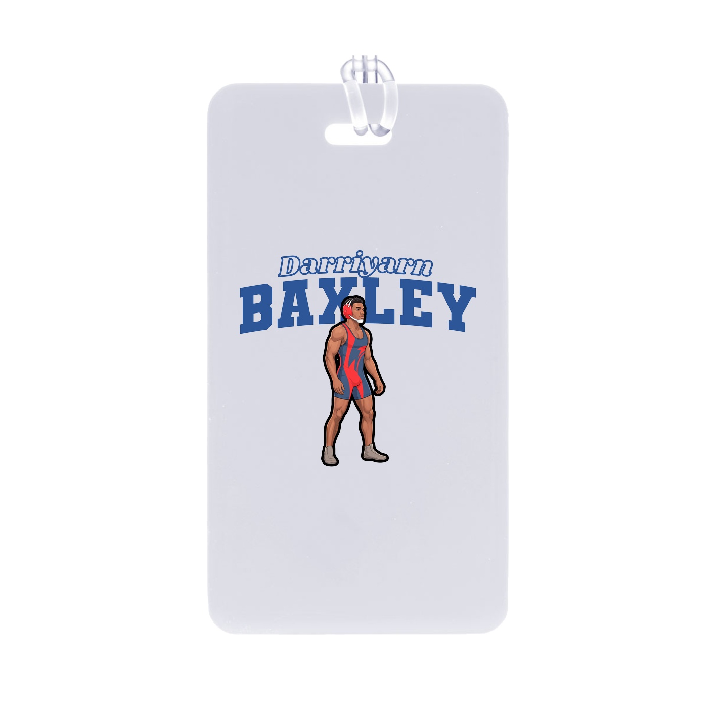 Bag Tag — Name Arch in Classic
