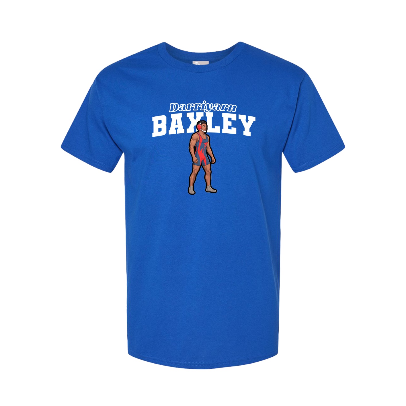 Tee — Name Arch in Royal