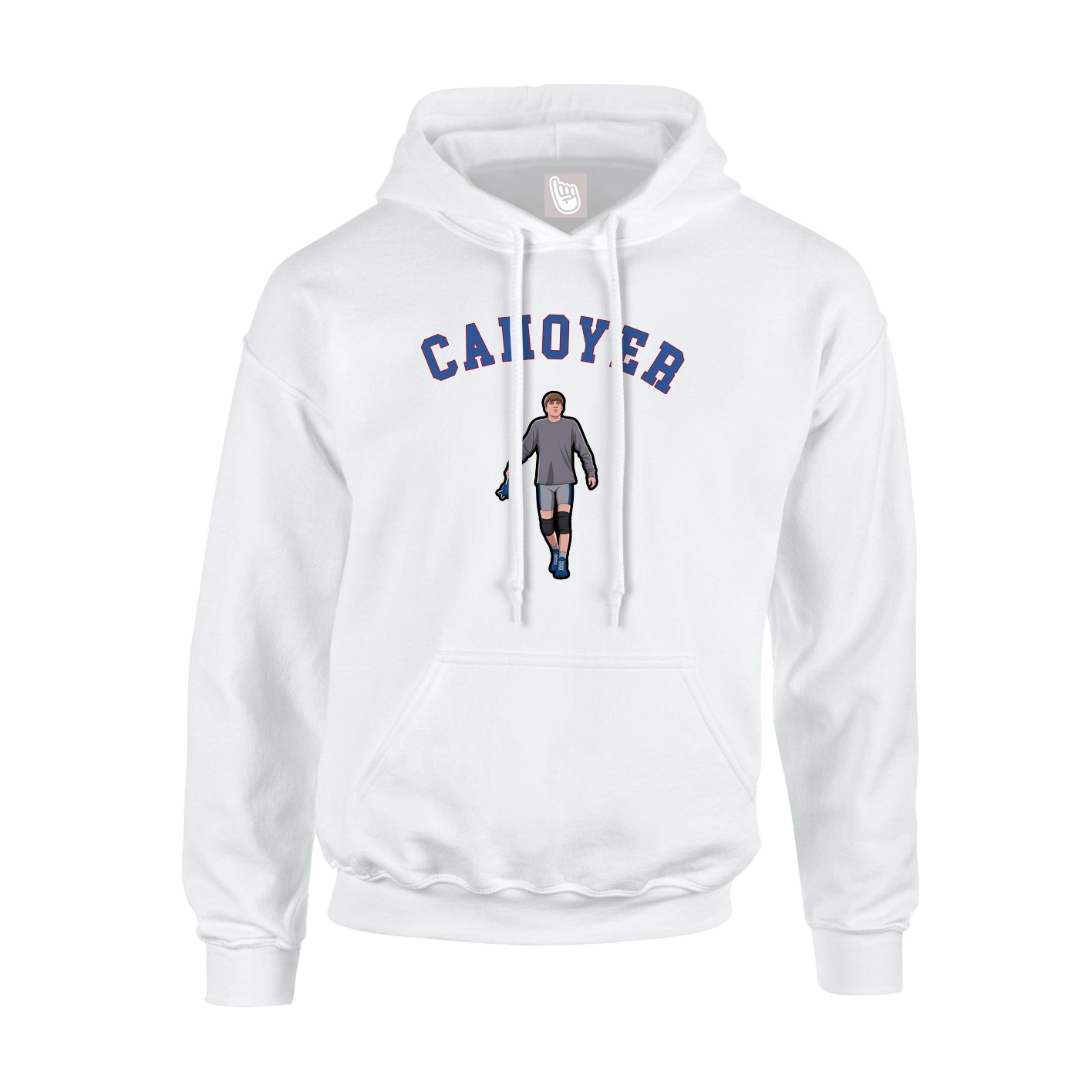 Hoodie — Shirsey Arch in White