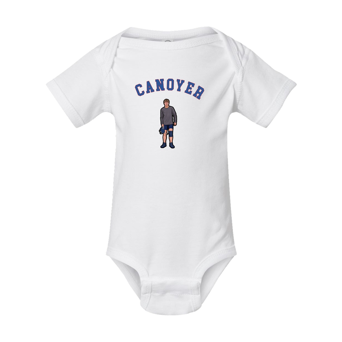 Baby Onesie — Shirsey Arch in White