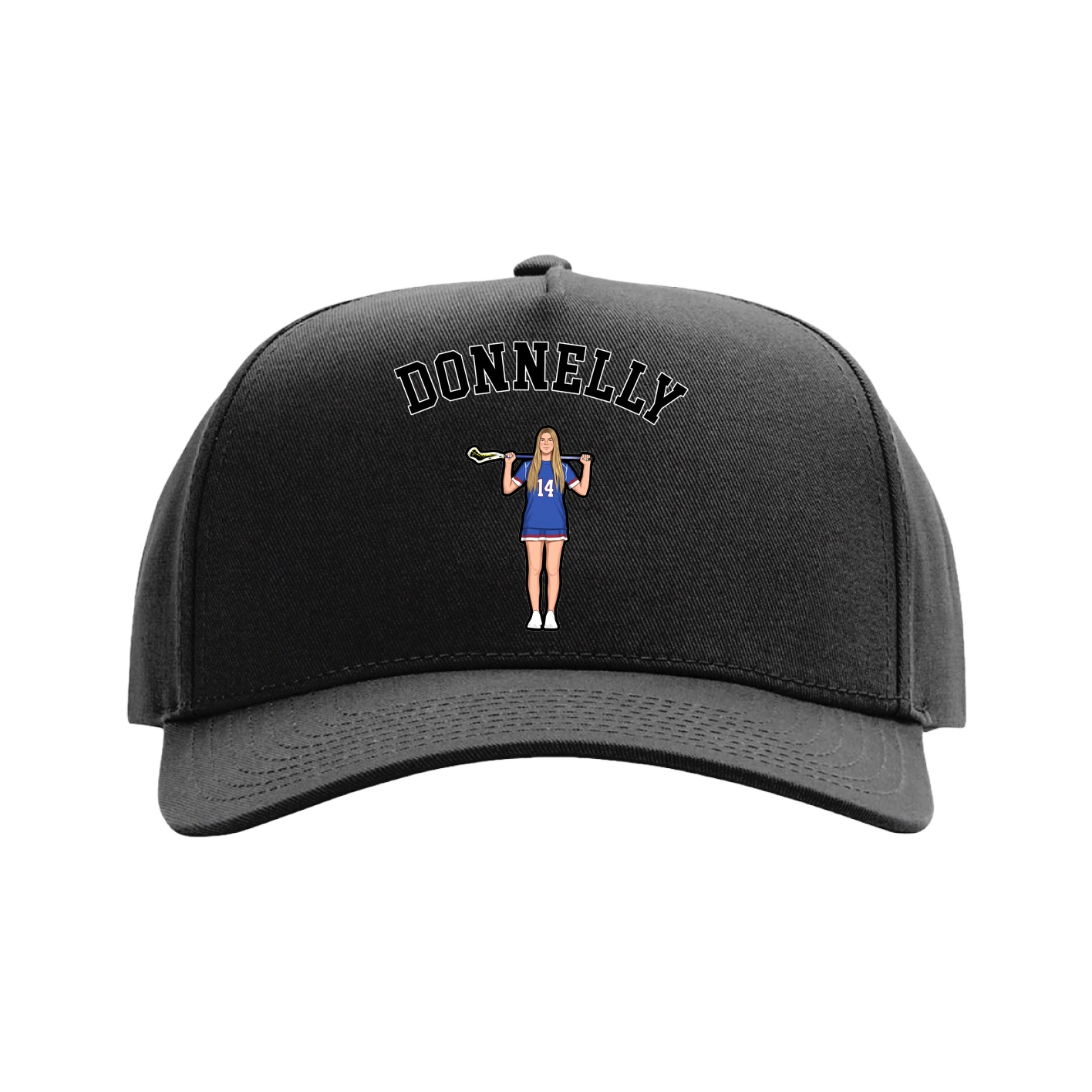 Full Fabric Five-Panel Champ Cap