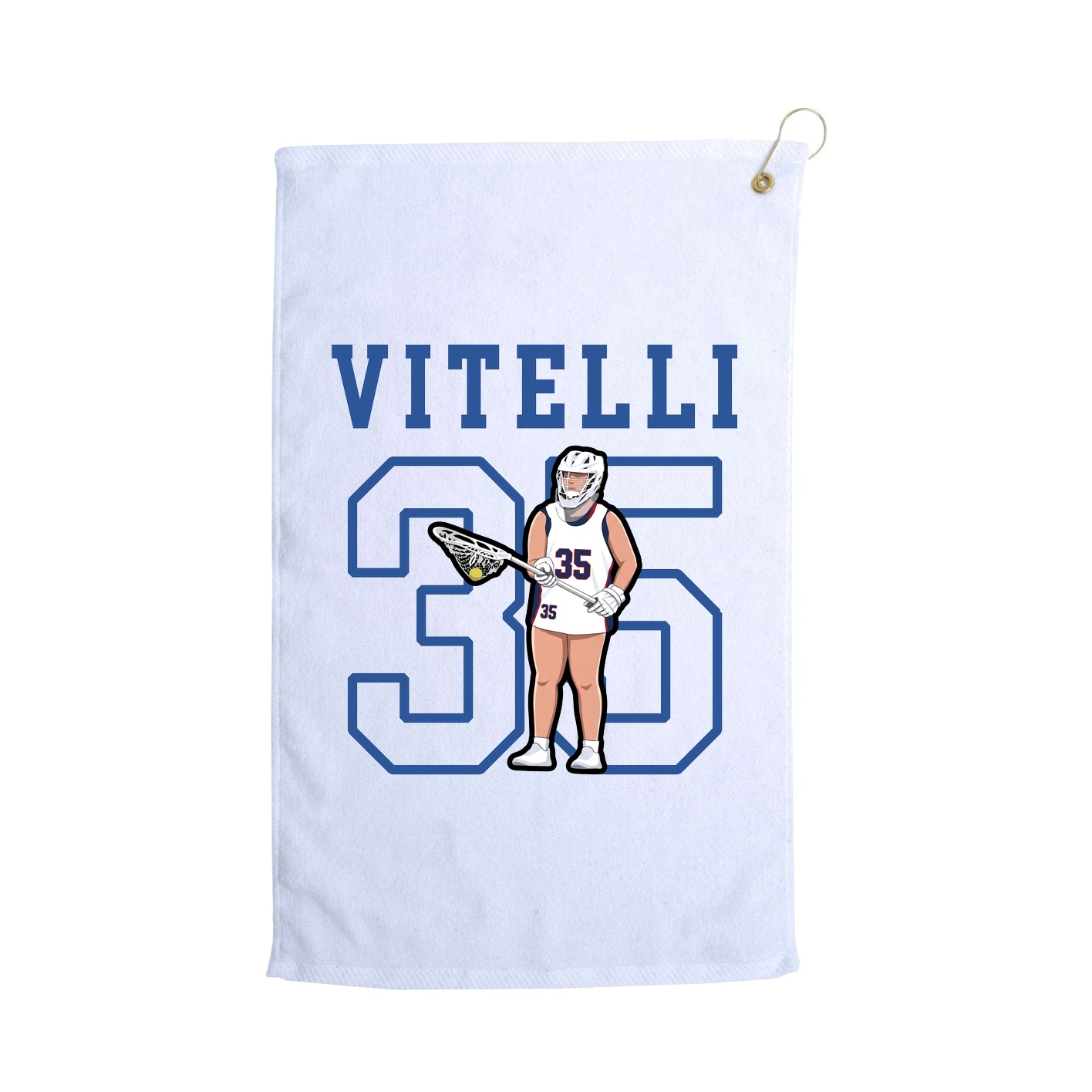 Golf Towel — Shirsey in White