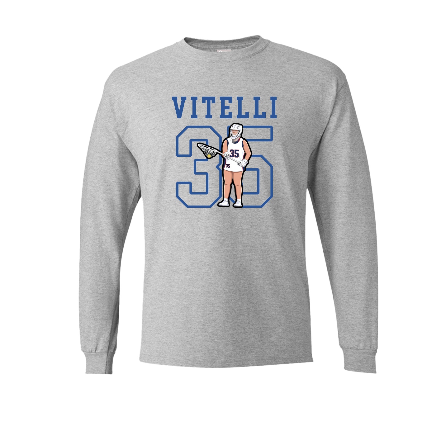 Long Sleeve Tee — Shirsey in Grey